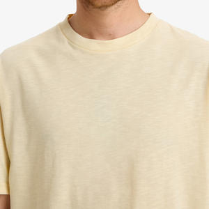 T-shirts pour hommes de haute qualité 100% coton surdimensionnés Motif à carreaux Respirant Séchage rapide Style décontracté - Product Image 4