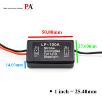 Module de commande de feux stop LED HYUGA, clignotant stroboscopique continu, 12V, prise en charge universelle pour voiture, installation facile
