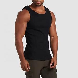 Vente en gros Logo personnalisé Débardeur de gym sans manches pour hommes Fitness Workout Muscle Stringer avec design de musculation - Product Image 6