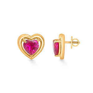 Boucles d'oreilles clous en zircon, turquoise, quartz et perles pour femme en or - Bijoux tendance pour mariage et fiançailles - Product Image 3