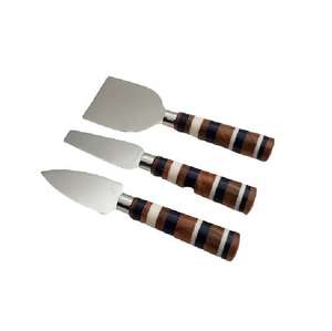 Juego de Cuchillos para Queso de Lujo de 3 Piezas, Ecológico, Apto para Lavavajillas, Acero Inoxidable Duradero, Mangos de Resina Elegantes para el Hogar y Restaurantes - Product Image 6
