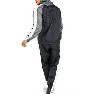 2025 dernier survêtement coupe-vent pour hommes d'hiver | Service OEM disponible | Ensemble de vêtements de sport décontractés en polyester 100% le plus vendu - Product Image 2