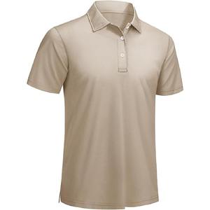 Chemises polo pour hommes décontractées, vente chaude, nouveau design, logo personnalisé, couleur unie, respirantes, pour hommes - Product Image 5