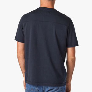 T-Shirt con Scollo a V per <span class=keywords><strong>Uomo</strong></span> 100% Cotone Pima Maglietta Top Jersey Organico Maglietta da <span class=keywords><strong>Uomo</strong></span> Manica Corta Abbigliamento Maschile all'Ingrosso - Product Image 5