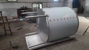 Tanks-500L จัดเก็บ316L สแตนเลสความจุ3000L 304สำหรับนักดื่มนมแบบใหม่ - Product Image 5