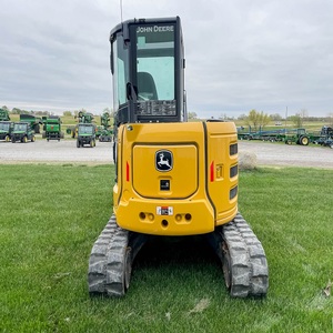 Mini-excavatrice John Deeree 50G d'occasion, moteur à haut rendement, pompe, en stock, livraison rapide, meilleur prix, équipement de construction - Product Image 5