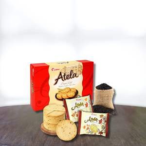 Crisp Magic Atela Craquelins croustillants au sésame 342G Sachet au goût sucré - Product Image 1