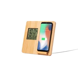 Custom Gadgets Arboros Weather Station with Charger Desk and Table <b>Clocks</b> - Product Image 2