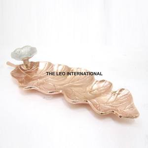 Bol à chips et à trempette en bois de forme ronde, style élégant, décoration d'intérieur de luxe, bol à chips et à trempette décoratif - Product Image 6