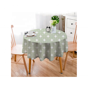 Abstrait Foncé 100% Coton Brodé GOTS Certifié Durable Nouvelle Nappe 70x120 Pouces Lavable En Machine Parfait Pour Manger - Product Image 4
