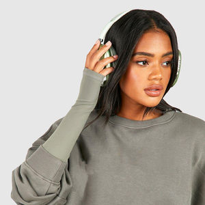 Sweat-shirts pour femmes de fabrication pakistanaise, couleur unie, logo imprimé personnalisé, sweat-shirt décontracté respirant pour femmes - Product Image 4