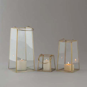 Glamurosos candelabros de metal, conjunto de 3 linternas colgantes de Marruecos, decoración central, votivos y portavelas - Product Image 4