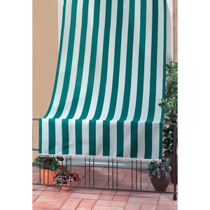 Tenda Sole Rio con tunnel e frange cm. 140x300 Bianco/Giallo - Product Image 1