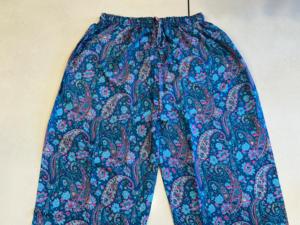 Pantalón Palazo de seda de verano Unisex de alta calidad, ropa de calle informal holgada con decoración de logotipo, cierre de cordón, pantalón de seda India - Product Image 4