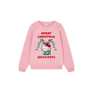 Sudadera informal con forro polar y cuello redondo para mujer, diseño bordado, patrón sólido ecológico, ropa de calle de invierno - Product Image 5