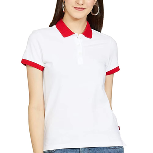 Vente en gros Meilleur fournisseur Polo uni personnalisé OEM Design pour femmes/Nouvelle arrivée Polo à la mode pour femmes - Product Image 6