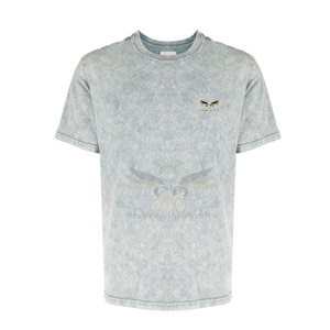 Respirant Street Wear Hommes Lavage À L'acide T-shirts Vente Chaude Léger Lavage À L'acide T-shirts - Product Image 1