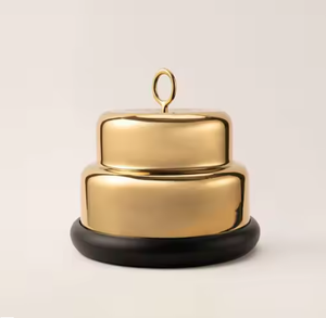 Ollas calientes de Metal de diseño creativo, cazuela de forma redonda, plato de frotamiento, Decoración de mesa, calentador de alimentos, ollas de Metal de lujo para servir alimentos - Product Image 6