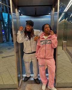 New arrival Oversized Zip-Up <b>Hoodies</b> for Streetwear - Custom Design Cotton French Terry with Acid Wash & Embroidery Details - Product Image 4