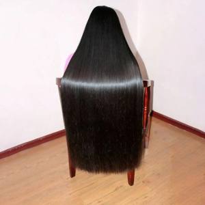 Perruque sans colle en cheveux brésiliens Remy, style lisse, avec closure en soie, densité 150%, meilleur prix du marché pour femmes - Product Image 5