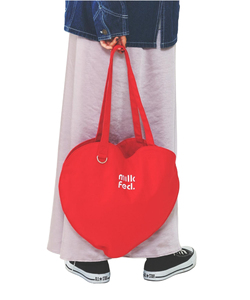 Venta al por mayor personalizado en forma de corazón de gran tamaño de alta calidad 100% algodón lona mujeres bolso de hombro Casual logotipo personalizado estilo de moda - Product Image 1