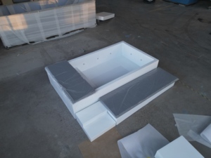 Piscine gonflable pour enfants, piscine en plastique, piscine à vagues en verre, piscines, piscine extérieure en fibre de verre, petite piscine - Product Image 5