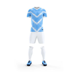 Uniforme de football en polyester respirant et à séchage facile pour hommes, maillot de football personnalisé de haute qualité pour hommes - Product Image 2