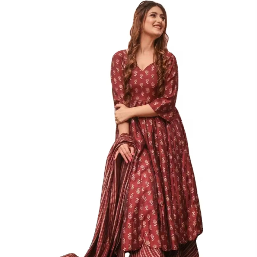 indian birthday party dress for women Fully Readymade Wedding Wear Silk Rayon Georgette Heavy Gota Lace Work Embroidered Indian Wholesale Size:US 8 / UK 12 / EU 38 princess PH5 Brooklyn Wavy Asymmetric