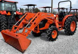 Tracteur agricole compact d'occasion Massey Ferguson avec pelle rétrocaveuse Kubota à vendre composants de boîte de vitesses de pompe à engrenages de moteur de moteur des États-Unis - Product Image 5