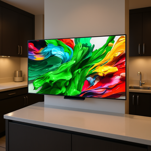 Mini 217 cm 4K UHD LED Television for Kitchen Hotel Use QLED Backlight 120Hz Refresh Rate Android TV System 55 Inches Screen - Product Image 3