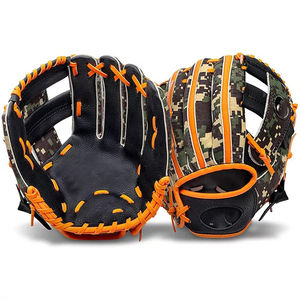 Transpirable de alta calidad antideslizante venta al por mayor guantes de béisbol bateo Softball bateo Super agarre dedo ajuste adulto bateo - Product Image 3