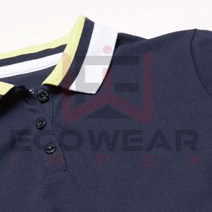 Polos transpirables para mujer, precio al por mayor, ropa de mujer de Color sólido, polos de talla grande, polos personalizados para mujer - Product Image 6