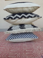 Housses de coussin 100 % coton imprimées, design artisanal, meilleur prix, décoration intérieure, personnalisées, tissées, carrées