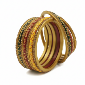 Set of 20 Rajasthani Chura Fashion Bangles - Product Image 2