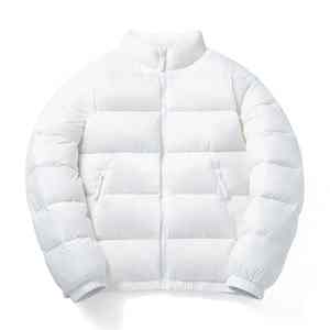 Chaqueta de Invierno Gruesa y Cálida para Hombre, con Cuello Alto y Logotipo Personalizado en la Parte Delantera - Product Image 5