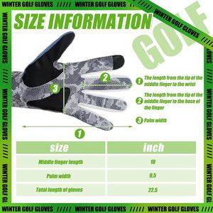 Guantes de golf blancos duraderos de alta calidad para adultos Empuñaduras de cuero genuino para deportes Actividades al aire libre Precio bajo al por mayor - Product Image 4