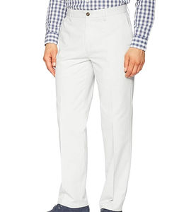 Pantalons chino formels en toile de coton et élasthanne pour homme, dernière conception, coupe droite, vêtements de sport actifs, respirants, pour le golf, le bureau, haute qualité - Product Image 5