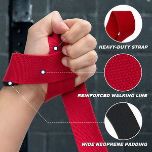Sangles d'haltérophilie pour hommes de gym personnalisées offrant la marque et la quantité minimale de commande OEM ODM pour les vendeurs de matériel d'entraînement professionnel avec une taille personnalisée - Product Image 6