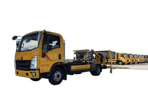 Diesel Fuel Type 4x2 road wrecker full down <b>flatbed</b> tow <b>truck</b> for sale in japan - Product Image 5