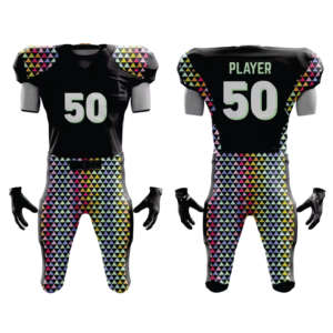 Conjuntos de ropa deportiva de EE. UU. para equipos personalizados para hombres, novedad, jersey de fútbol americano bordado al por mayor, sublimación Digital de poliéster - Product Image 4