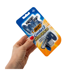 Rasoir à double lame en acier inoxydable pour un rasage de près, une peau lisse et des résultats fiables - Product Image 1