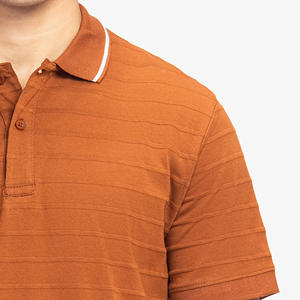 เสื้อเชิ้ตแขนสั้นผู้ชาย คอตั้ง สไตล์ลำลองธุรกิจ ผ้าเจอร์ซีย์เนื้อแน่น ซักแล้ว แห้งเร็ว ระบายอากาศดี เป็นมิตรกับสิ่งแวดล้อม - Product Image 3