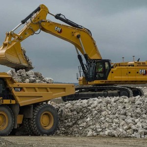 Excavateur Cat avec godet réglable et lame pour les tâches polyvalentes de terrassement et de préparation du site - Product Image 3