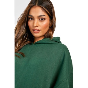 Survêtement en coton mélangé de meilleure qualité pour femmes Sweat à capuche doux avec pantalon de jogging Nouvelle mode pour dames Ensemble 2 pièces pour l'automne et l'hiver - Product Image 4