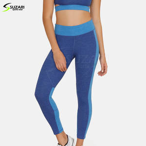 Leggings Deportivos de Alta Calidad para Mujer, Talla XL Personalizada, Cintura Media Elástica, Sin Costuras, Elásticos, de Spandex, con Estampado Sólido, de Secado Rápido - Product Image 4