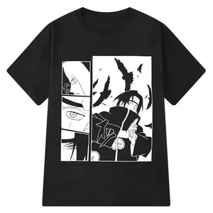 เสื้อยืดเอวลอยสำหรับผู้ชายเสื้อยืดโอเวอร์ไซซ์โอเวอร์ไซซ์แบบกำหนดเองพิมพ์โลโก้บ็อกซี่ฟิตเสื้อครอปผ้าฝ้ายสตรีทแวร์สำหรับผู้ชาย - Product Image 5