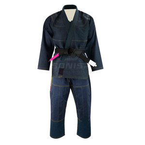 Traje BJJ GI personalizable para entrenamiento de MMA, la mejor ropa de artes marciales con diseño de logotipo personalizado - Product Image 4