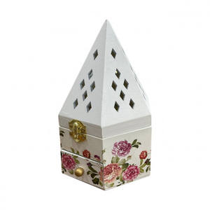 Quemador Bakhoor de acabado Natural para forma personalizada para Decoración de mesa quemador de incienso con estilo árabe para uso en el hogar y el Hotel - Product Image 6