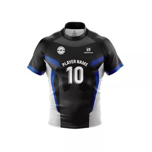 Vente en gros personnalisé GAF Maillot de rugby à impression numérique confortable et respirant avec logo pour hommes - Product Image 4