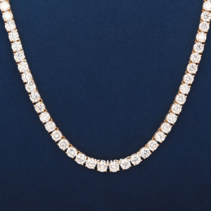 Personalizable 5MM Moissanite diamante tenis cadena Hip Hop cuerpo cadena para fiestas regalos joyería de lujo personalizada - Product Image 4